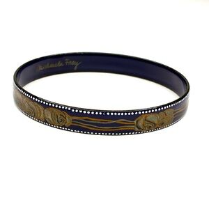 Michaela Frey Vintage Enamel Bangle Bracelet
